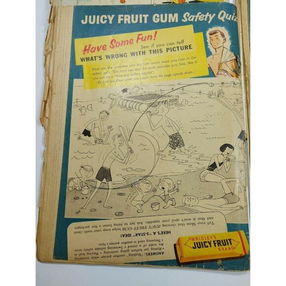 Dell Comics Collection Tubby Tweety Sylvester Daffy Duck Scamp Little Iodine VTG - Picture 7 of 8